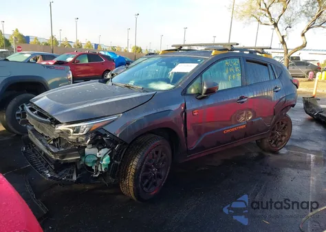 2024 Subaru Crosstrek Wilderness из США, поврежденный, VIN 4S4GUHU66R3767911